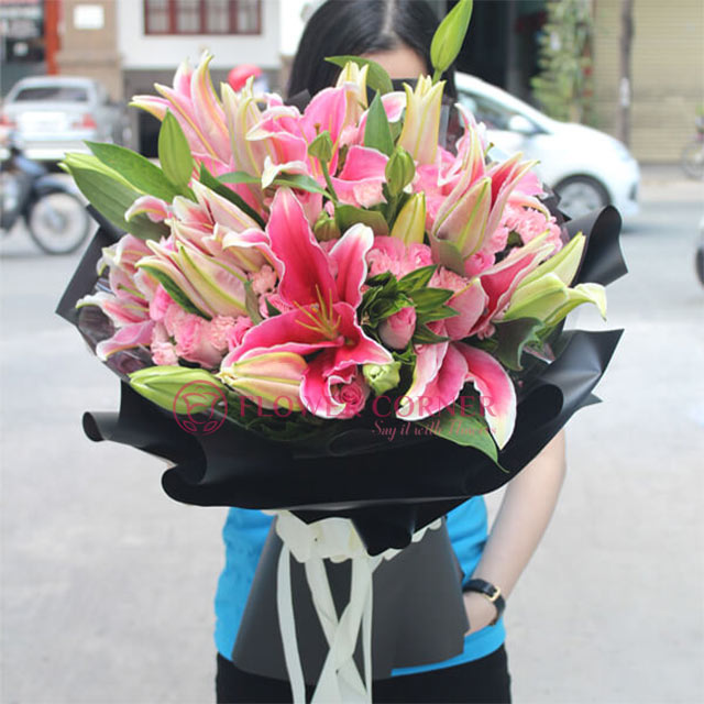 Hoa tặng kỷ niệm ngày cưới - hoa ly