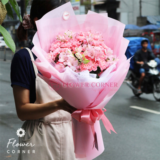 Hoa tặng kỷ niệm ngày cưới - hoa cẩm chướng